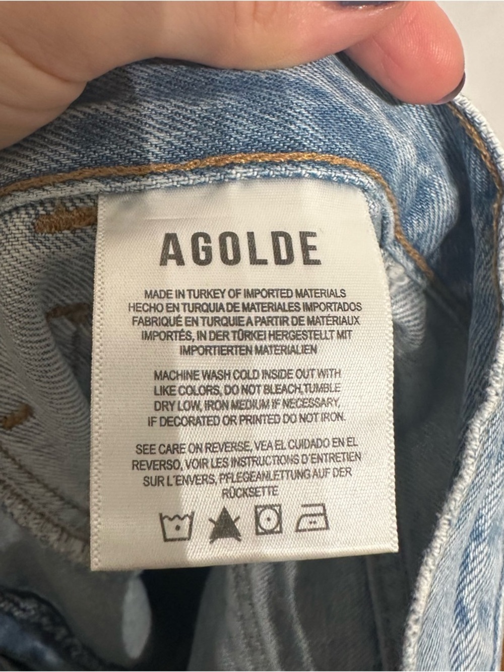 Agolde Cooper Cargo Jeans in Rank 24 - Picture 8 of 10